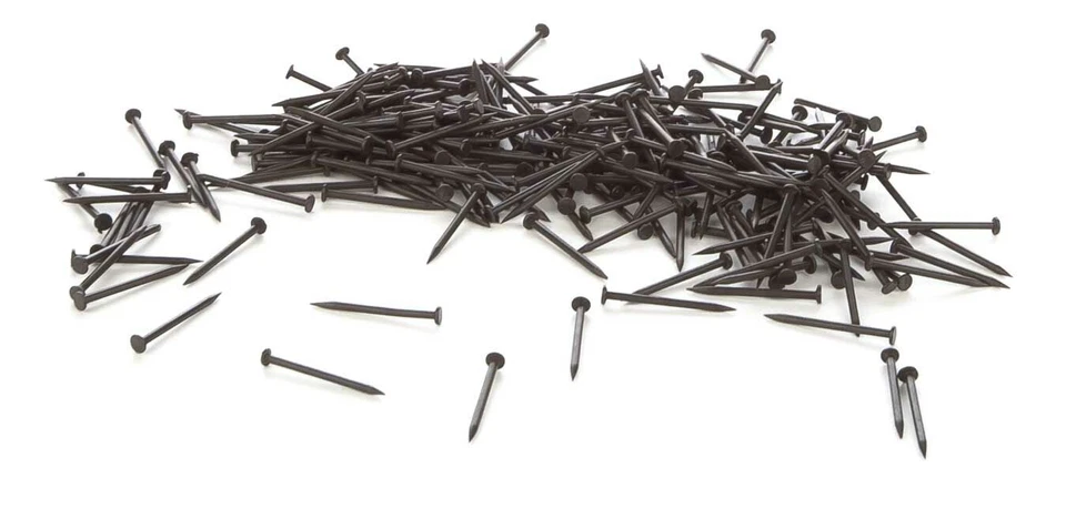 NEW Walthers Blackened Track Nails 300+/- Fits Code 83&Code 100 HO FREE US SHIP - Image 1 of 1