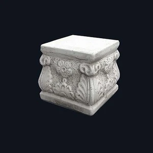 Sockel klein Höhe 18 cm Podest für Figuren Statuen Skulpturen Steinfiguren - Bild 1 von 1