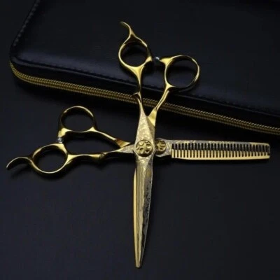 VINCI-VESTAL 7” Japanese Hairdressing Scissors Barber Salon Hair Cutting Dragon Shears set