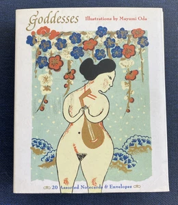 Goddesses Notecards Illustrations By Mayumi Oda Envelopes 2002 Blank Cards 20 - Bild 1 von 13