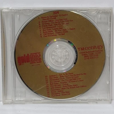 GoldDisc 224 Radio Promo CD TM Century JACKSON 5 Paul McCartney BOB DYLAN Bread - Image 1 of 2