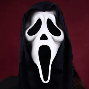 Halloween Scream Marks Grusel Kostüm Zubehör für Erwachsene Party Requisiten Latex - Bild 1 von 7