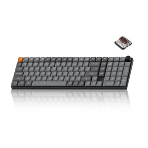 K17 Max QMK/Launcher Ultra-Slim Wireless/Type-C Wired Mechanical Keyboard wit... - Picture 1 of 8