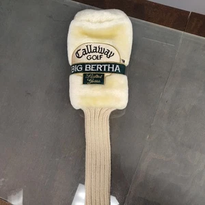 Callaway Big Bertha Fairway 5-Holz Headcover NUR - hellbraun/grün - gebraucht SCHÖN - Bild 1 von 3