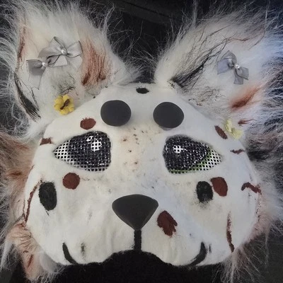 Therian mask handmade. Unique. In One Copy! Quadrobics - Image 1 of 4