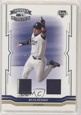 2005 Donruss Throwback Threads Combo Materials Prime /25 Ryan Klesko #235 - Image 1 of 2