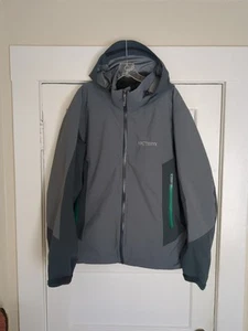 Arc'teryx Modon Insulated Gore Tex Pro Ski Jacket Recco Sz XL Gray Green - Picture 1 of 15