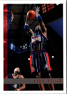 1997 Topps Kevin Willis #85 Houston Rockets Basketball Card - Picture 1 of 2