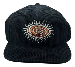 Nuovissimo cappello Vans Skate Sun Swirl Cord Snapback nero - Foto 1 di 2