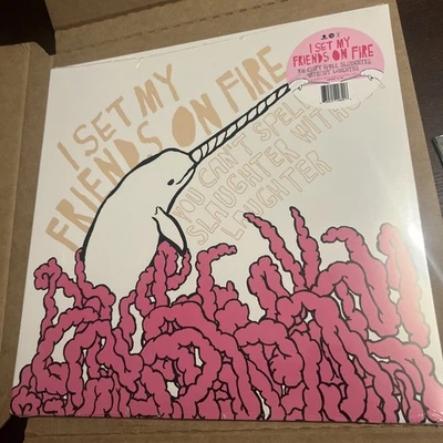 I Set My Friends On Fire You Cant Spell Slaughter MAGENTA SPLATTER Vinyl /250 - Image 1 of 2