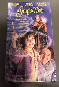 A Simple Wish (VHS, 1997)  Kathleen Turner Martin Short Brand New Free Shipping - Bild 1 von 4