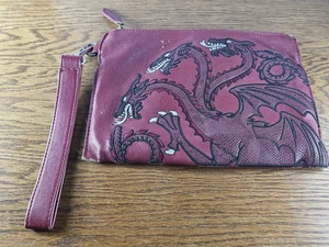 Juego de Tronos Targayen Borgoña Cartera Muñequera por Danielle Nicole *con defectos* - Imagen 1 de 10