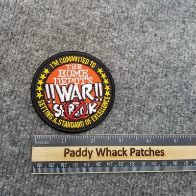 Uniforme de trabajo para empleados The Home Depot Patch War On Shrink Foto 1 de 2