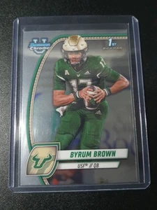 Byrum Brown - Bowman University 2024 - South Florida Bulls - 1st Bowman - Bild 1 von 2