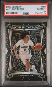 2023 Panini Obsidian Anthony Black #150 Rookie Card PSA 10 GEM MINT - Foto 1 di 2