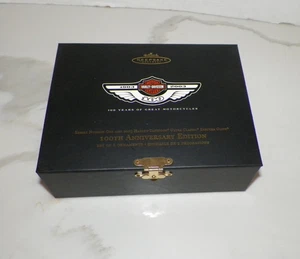 HALLMARK  KEEPSAKE ORNAMENT HARLEY DAVIDSON 1903-2003 100th ANNIVERSARY NIB - Picture 1 of 5