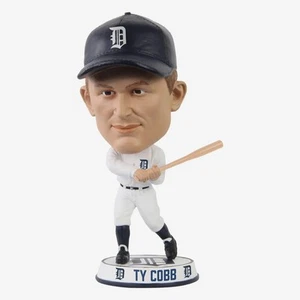 Ty Cobb Detroit Tigers Home Jersey Bighead Bobblehead MLB Baseball - Picture 1 of 1