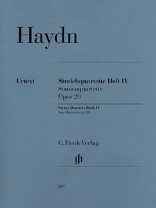 Haydn String Quartets Vol IV Op 20 Sun Henle Urtext Violin Sheet Music Book - Picture 1 of 1