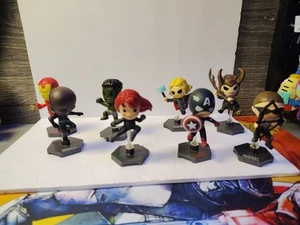 Grab Zags Marvel Avengers Mystery Minis 2012 Komplettsatz 8 RAR - Bild 1 von 6