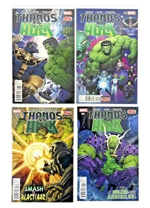 Thanos vs Hulk #1-4 Juego Completo (2015) Marvel Comics Lote Alto Grado - Imagen 1 de 7