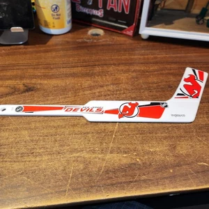 NUEVO NJ New Jersey Devils 17" Mini Portero Portero Palo - Imagen 1 de 4