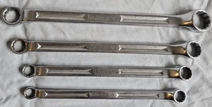 NICE! 4-PC SNAP-ON SAE 12-pt Box Offset Wrenches: XV2428, XV2022, XV1618, XV1416 - Picture 1 of 9