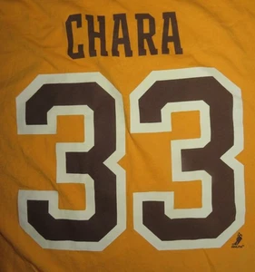 2010 Winter Classic ZDENO CHARA No. 33 BOSTON BRUINS (3XL) T-Shirt Jersey - Picture 1 of 4