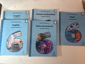 Oak Meadow Grade 6, Corsebooks & Teacher Manuals (2019) - Picture 1 of 7