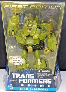 2011 Hasbro 1st First Edition BULKHEAD Transformers Prime (21363-SHOWCASE-YS) - Picture 1 of 7