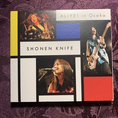 Shonen Knife - Alive! In Osaka Dvd+Cd Set, (UK IMPORT). Free S/H - Image 1 of 4