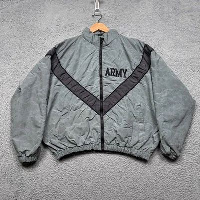 Куртка мужская армейская IPFU средняя серая черная на молнии ветровка тренировочная нейлоновая - Изображение 1 из 4