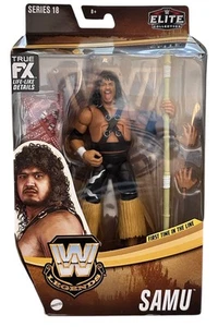 Figura WWE Legends Elite Collection Serie 18 SAMU The Samoan Warrior NUEVA - Imagen 1 de 5