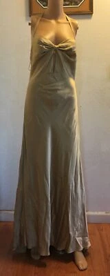 Vestido Ralph Lauren Etiqueta Negra Seda US8 Foto 1 de 4