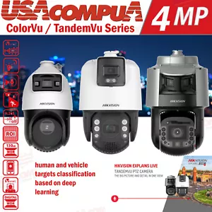 Hikvision 4MP PTZ 32x / 25x / 20x 15x Zoom Camera PoE ColorVu / TandemVu Camera - Picture 1 of 14