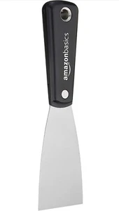 Brand New Amazon Basics  Black  1-1/2" Flexible Blade Putty Knife Nylon Tool - Picture 1 of 3
