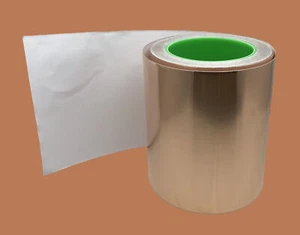 Dual Conductive Copper Foil Tape with Conductive Adhesive - Picture 1 of 2