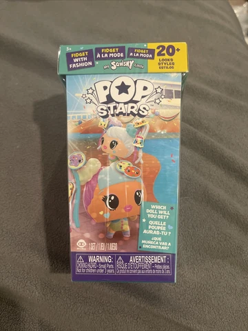 My Squishy Little Pop Stars by WowWee (Turquoise) Cover