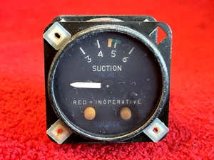 MEDIDOR DE SUCCIÓN AIRBORNE MFG 2 1/4" P/N 1G2-9 - Imagen 1 de 6