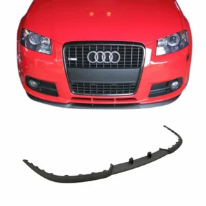 Per Audi A3 S3 8P Cup Spoiler Labbro Spoilerino Spoiler Anteriore Paraurti - Bild 1 von 5