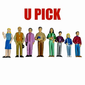 Creative Minds Pretend Play ethnische Familienfigur ~ Sie wählen ~ asiatisch kaukasisch Hisp - Bild 1 von 18