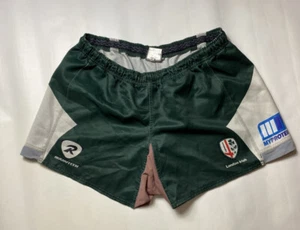 London Irish Rugby home green shorts RUGBYTECH The Exiles adult SIZE 44 - Picture 1 of 13