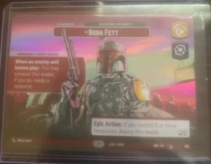 Star Wars Unlimited-Boba Fett- Collecting the Bounty - Show Case - Picture 1 of 2