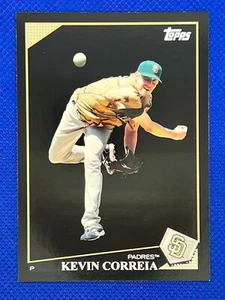 2009 Topps Updates & Highlights Walmart Black Kevin Correia UH185 Padres 124B - Picture 1 of 2