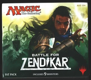 MTG Magic the Gathering Battle for Zendikar Fat Pack IN STOCK NEW SEALED - Picture 1 of 2