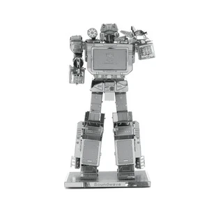 Fascinations Metal Earth - Transformers Soundwave - Kit modello acciaio taglio laser 3D - Foto 1 di 5