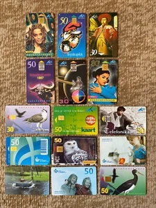 Lote de tarjetas telefónicas usadas de Estonia. (15 tarjetas) 8 - Imagen 1 de 1