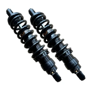 Dual Shock Triumph Speed Twin 1200 19-22 Black Anodising Coilover Protech Shocks - Picture 1 of 3