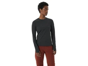 Arc'teryx Women's Taema Thermal Crew Long Sleeve, X-Large, Black Heather - Picture 1 of 3