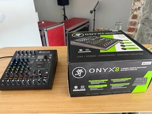 Mackie Onyx8 | 8 Kanal Mischpult | USB Soundinterface | Bluetooth - Bild 1 von 5