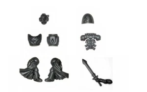 Dark Angels Ravenwing CHAMPION RIDER MODEL PARTS Bikes 40K - Picture 1 of 1